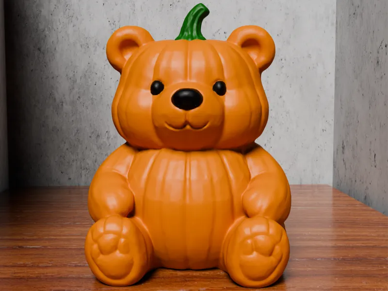 Pumpkin bear
