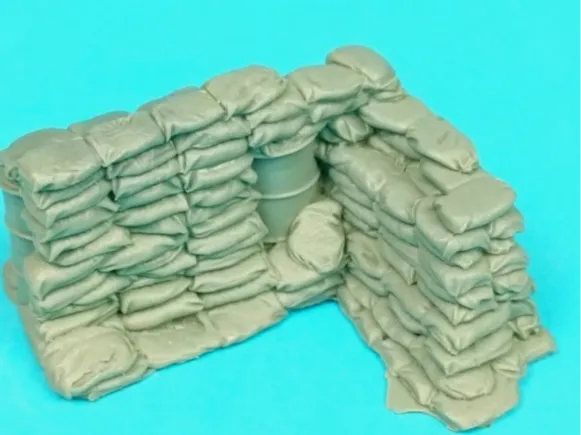 Diorama 1/35 Sandbag Walls