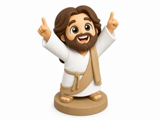 Jesus Messi Chibi