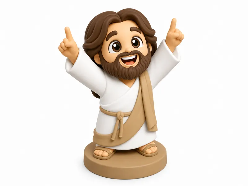 Jesus Messi Chibi 
