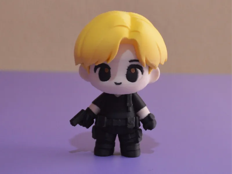Leon Kennedy chibi Resident evil