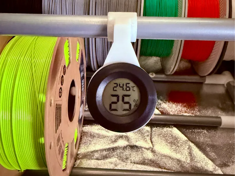 YOOPAI Filament Storage - Hygrometer Rail Mount