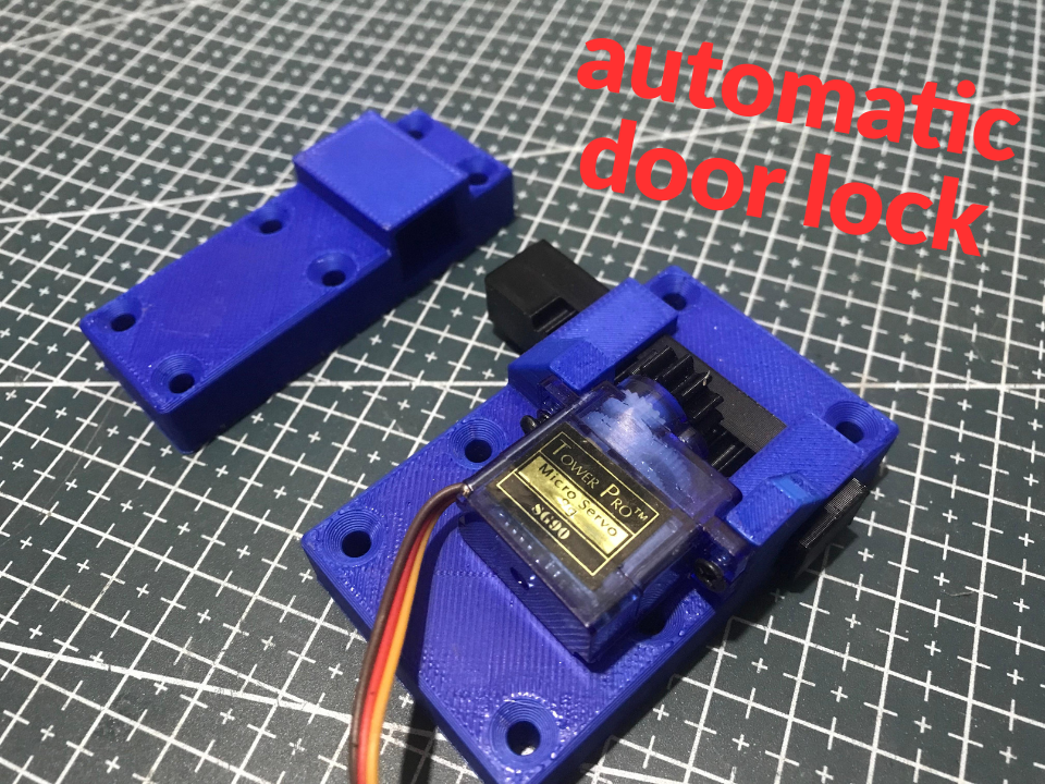 automatic door lock for diy projects