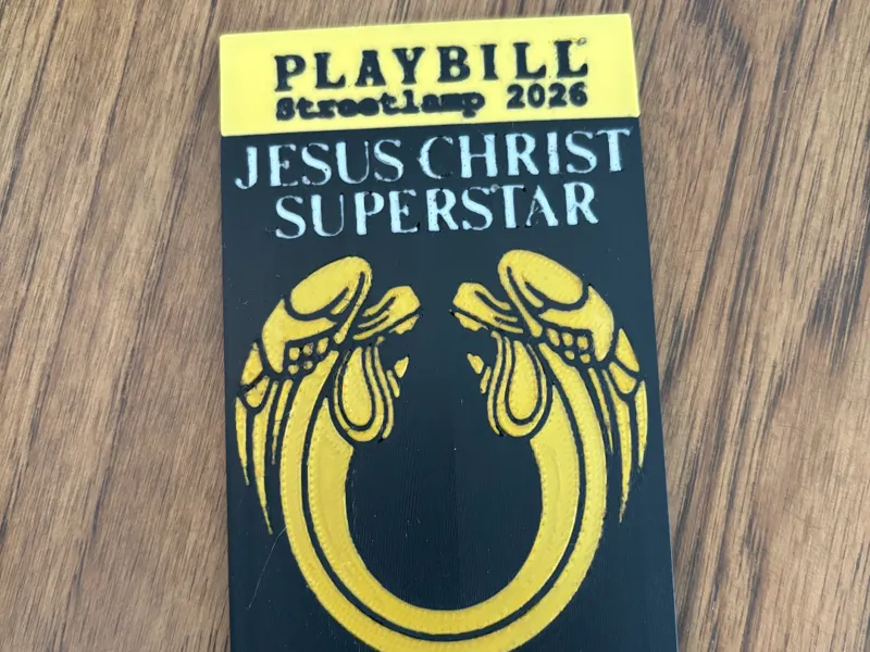 Jesus Christ Superstar Playbill Magnet