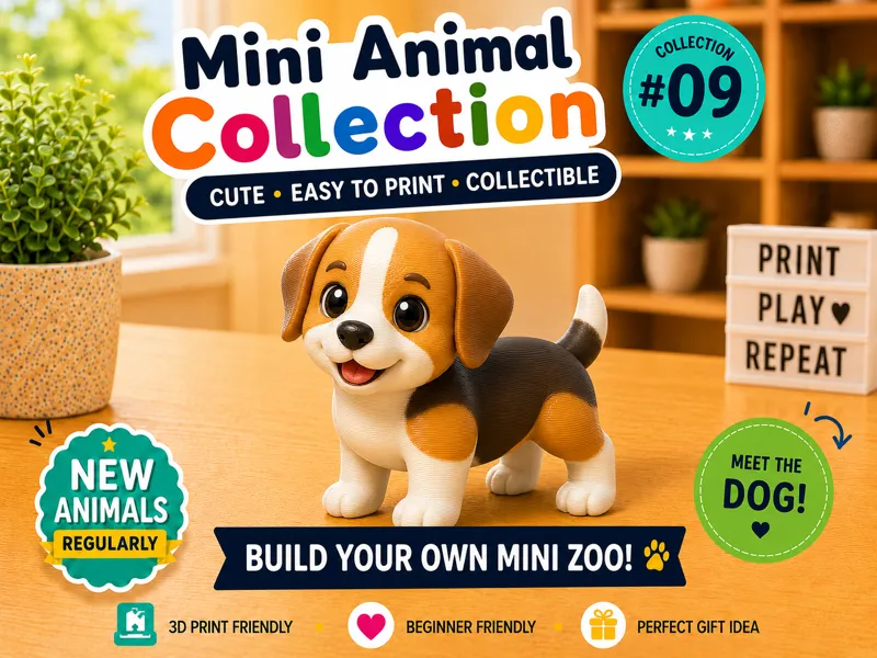 Mini Dog – Mini Animal Collection #09