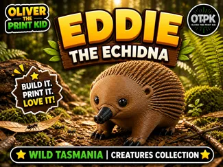 Eddie the Echidna (Cute Tassie Icon)