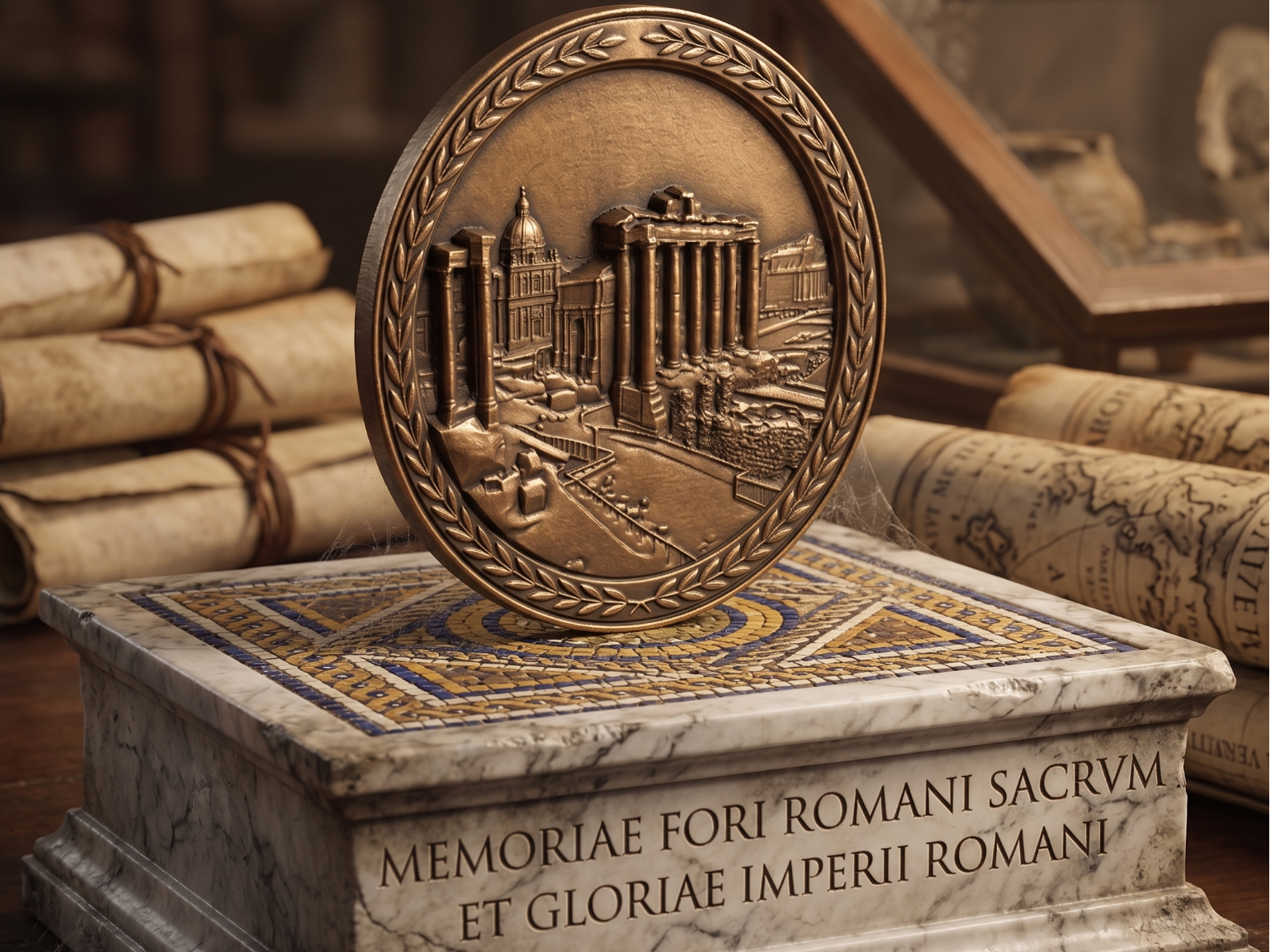 Medaglione del Foro Romano
