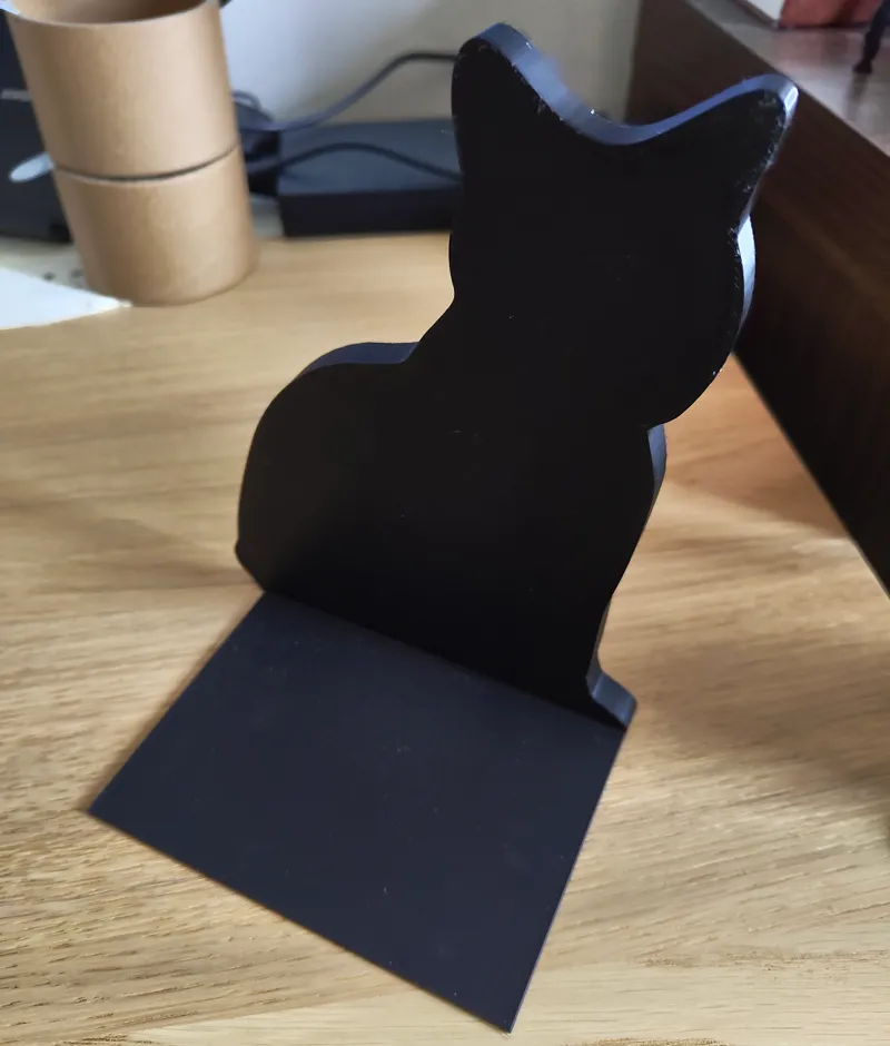 Cat book holder