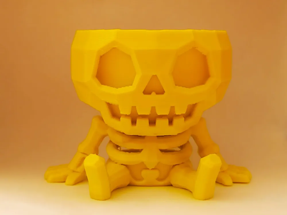 skeleton figure bowl candies - Free 3D Print Model - MakerWorld