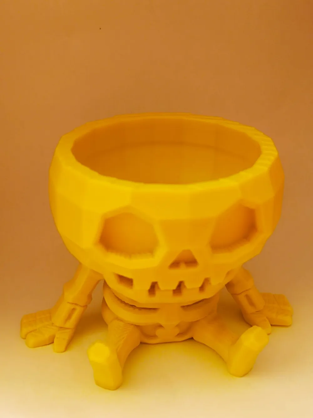 skeleton figure bowl candies - Free 3D Print Model - MakerWorld