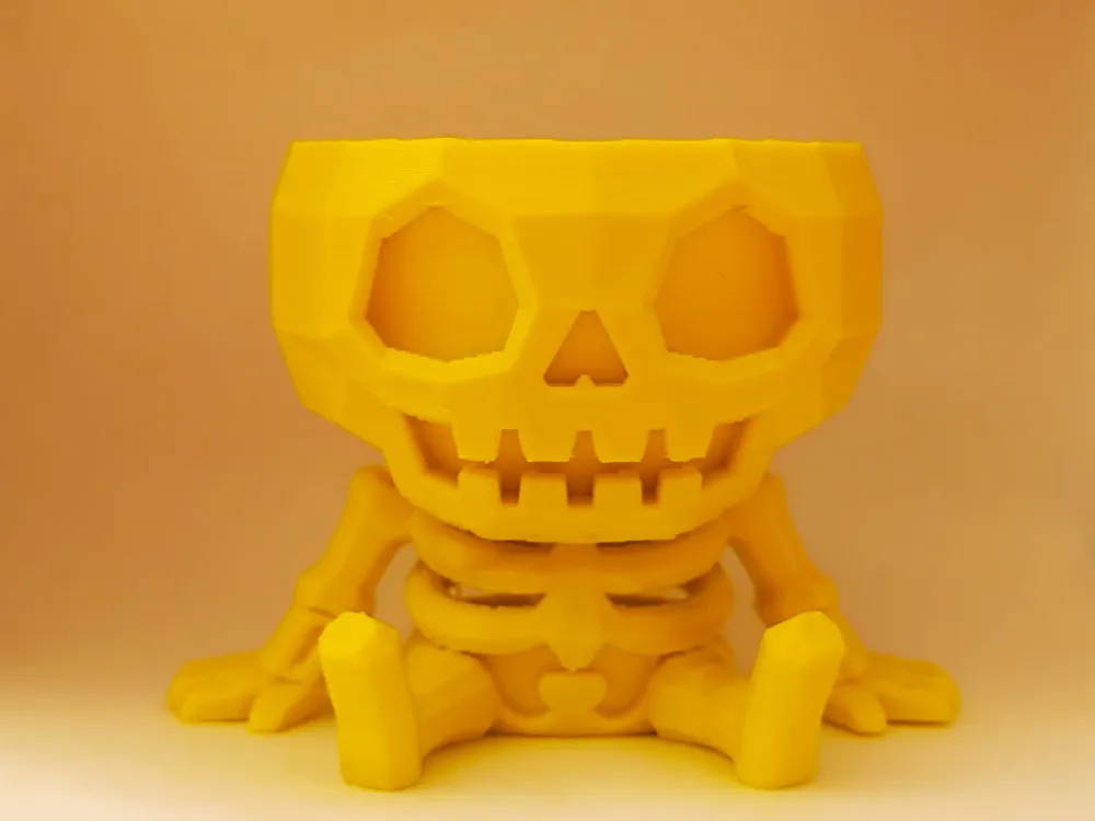skeleton figure bowl candies - Free 3D Print Model - MakerWorld