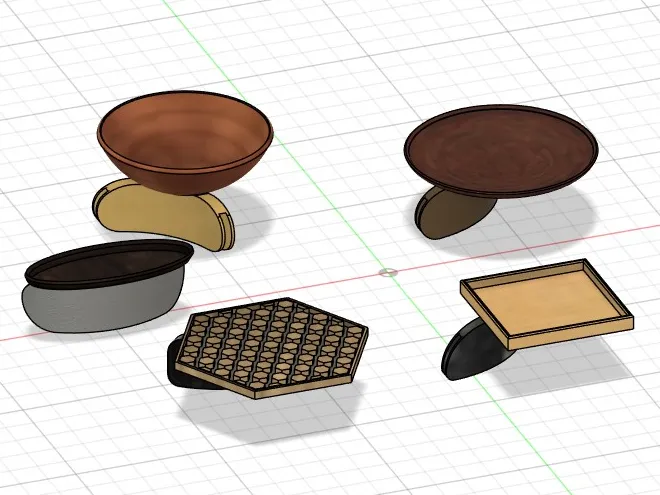 Cocktail Rim Plate