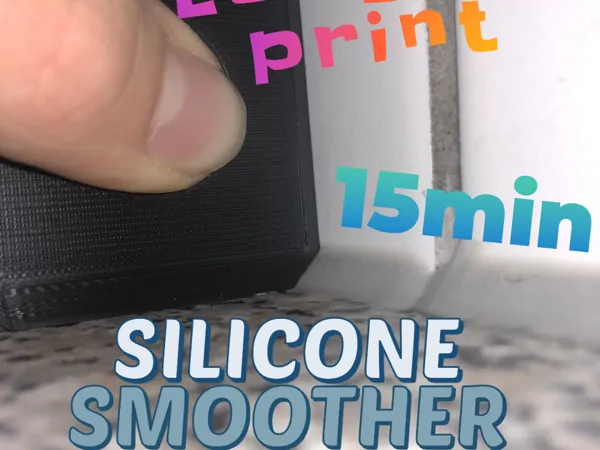 Lisseur à joint de silicone