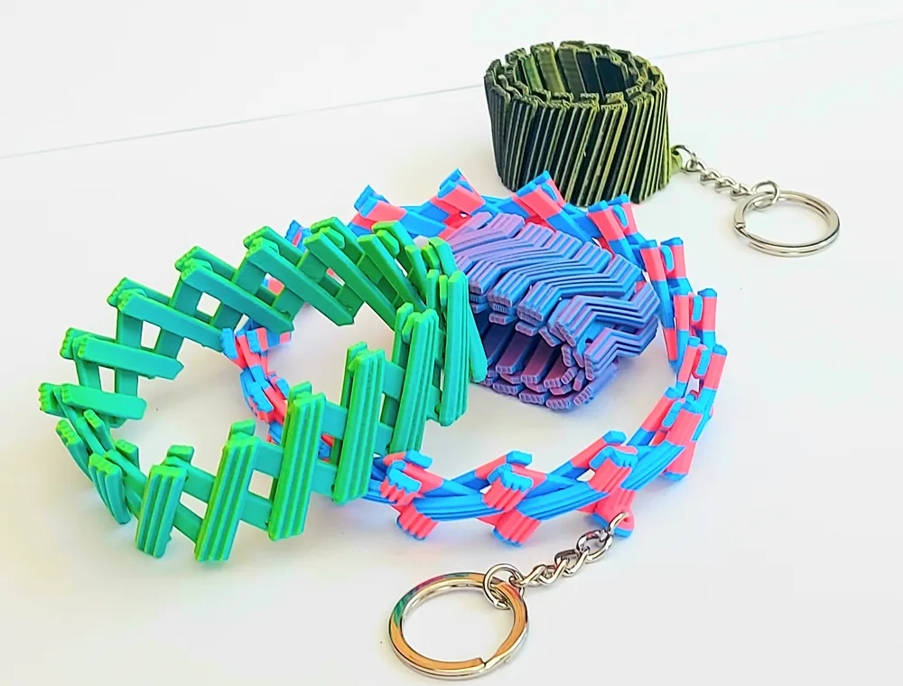 Expanding Fidget Ring (Textured) - Free 3D Print Model - MakerWorld