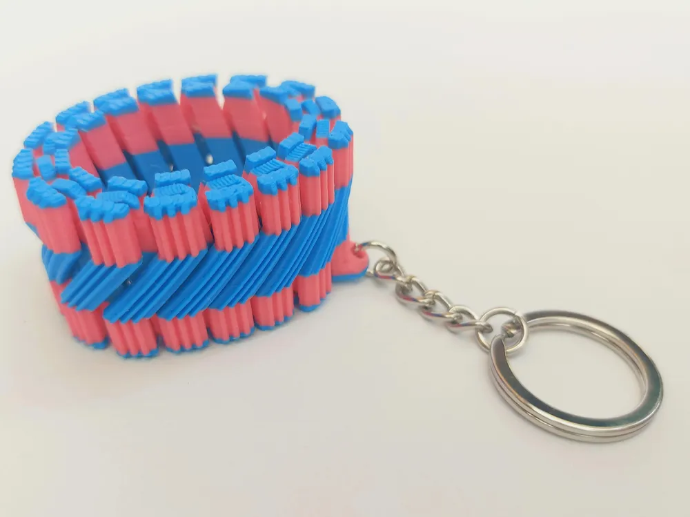Expanding Fidget Ring (Textured) - Free 3D Print Model - MakerWorld