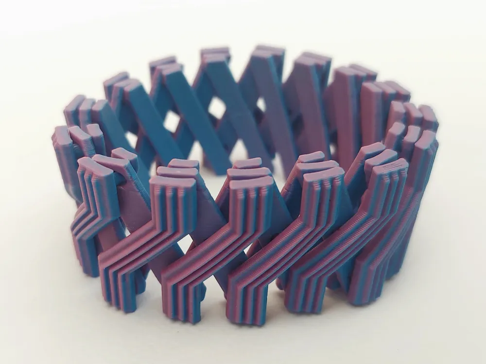 Expanding Fidget Ring (Textured) - Free 3D Print Model - MakerWorld