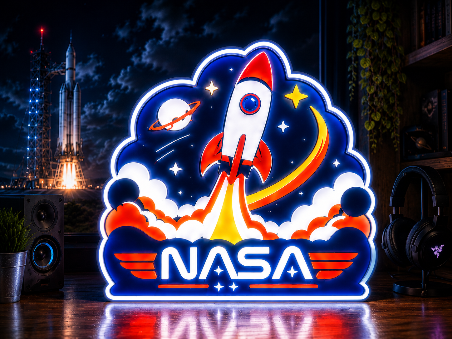 Galactic Launch NASA Lightbox