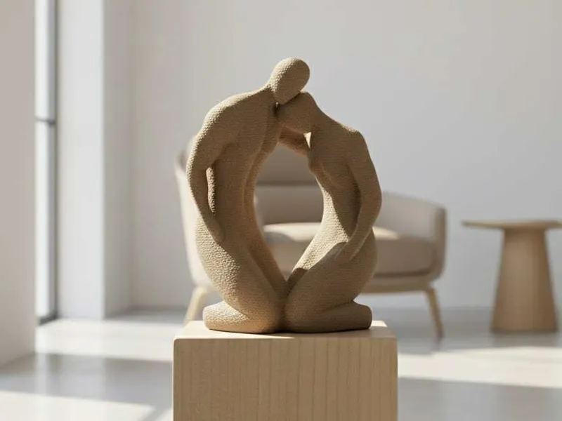 Liebespaar Statue / Skulptur