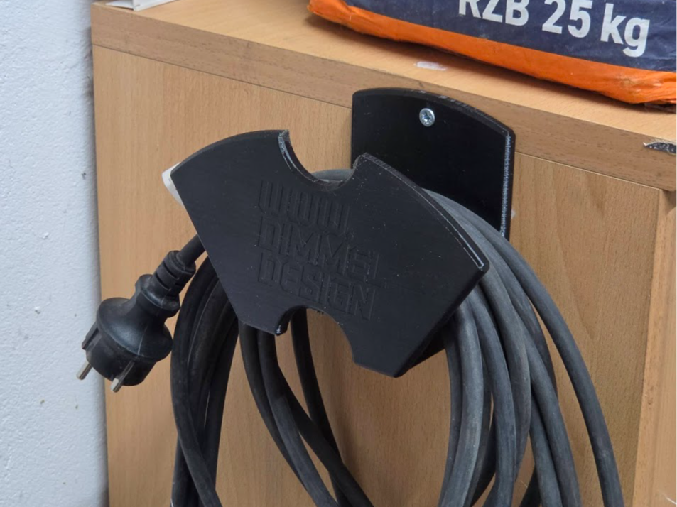 Robuste Wandhalterung für Kabel & Schläuche - 1