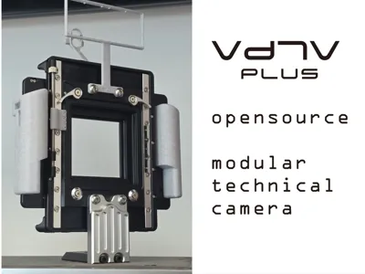 VD7V plus open-source modular camera body