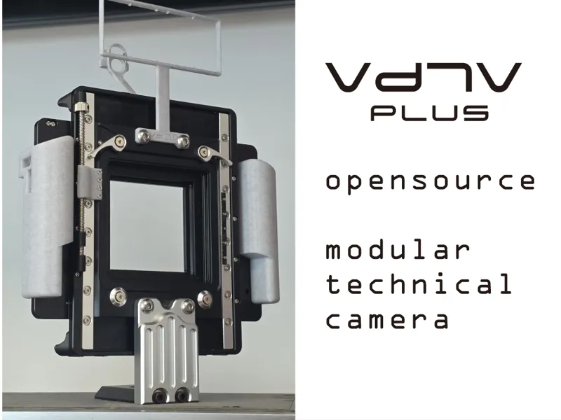 VD7V plus opensource modular camara body
