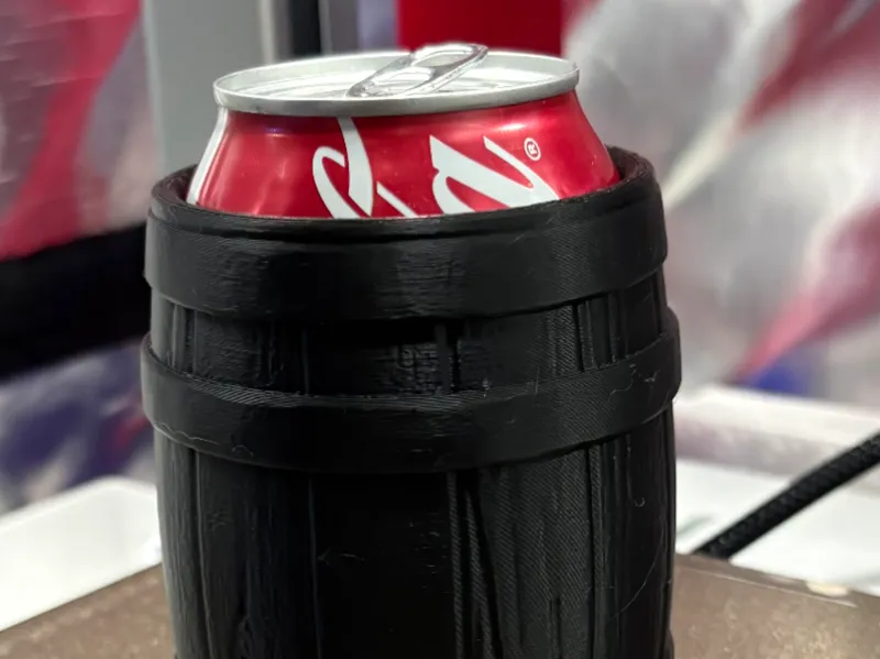 Barrel Soda Can Koozie / Mug