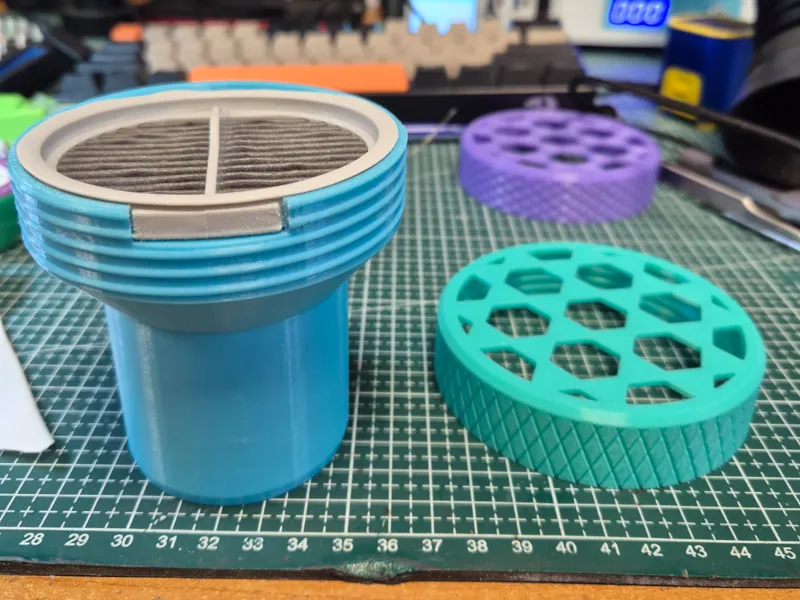 Xiaomi to Parkside HEPA filter adapter v3