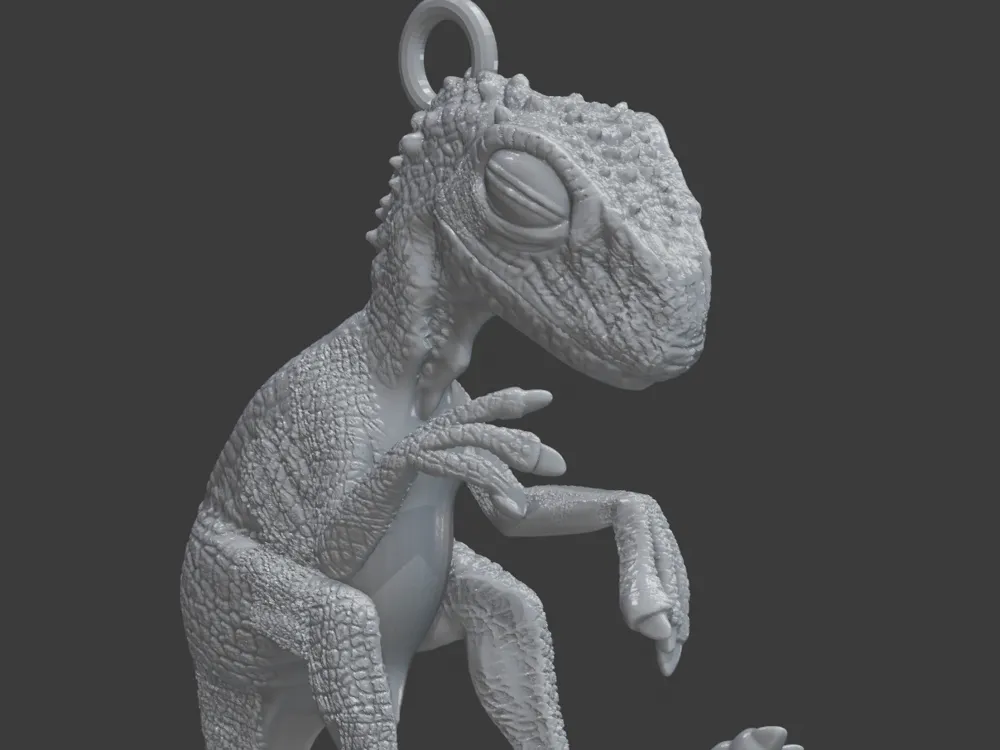 Dino Embryo Keychain - Free 3D Print Model - MakerWorld