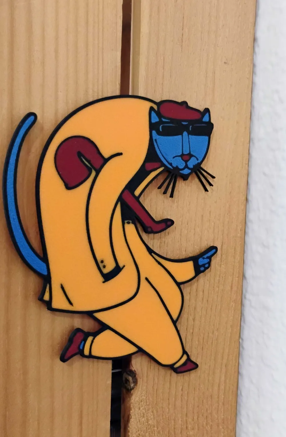 Jazz Cat Keychain - Free 3D Print Model - MakerWorld