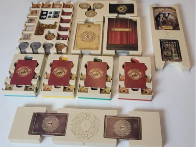 Trickerion  Insert – Fast Setup, (Base Game Only)