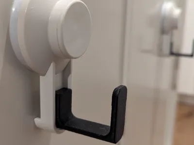 IKEA Tisken extended low profile hook