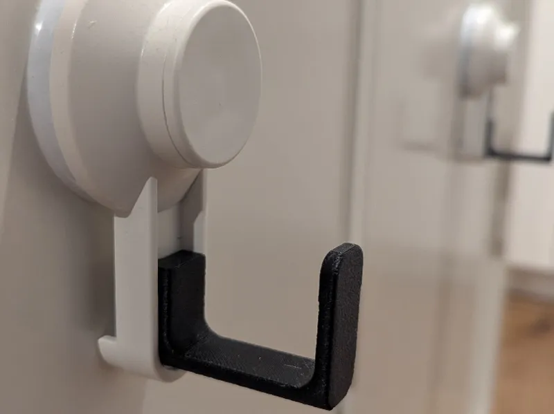IKEA Tisken extended low profile hook