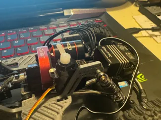 suck down servo mount prototype