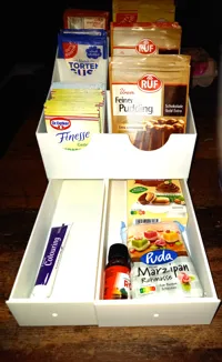 Organiseur pour sachets de levure et de pudding — photo 3