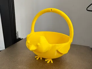 Easter Chicken Basket