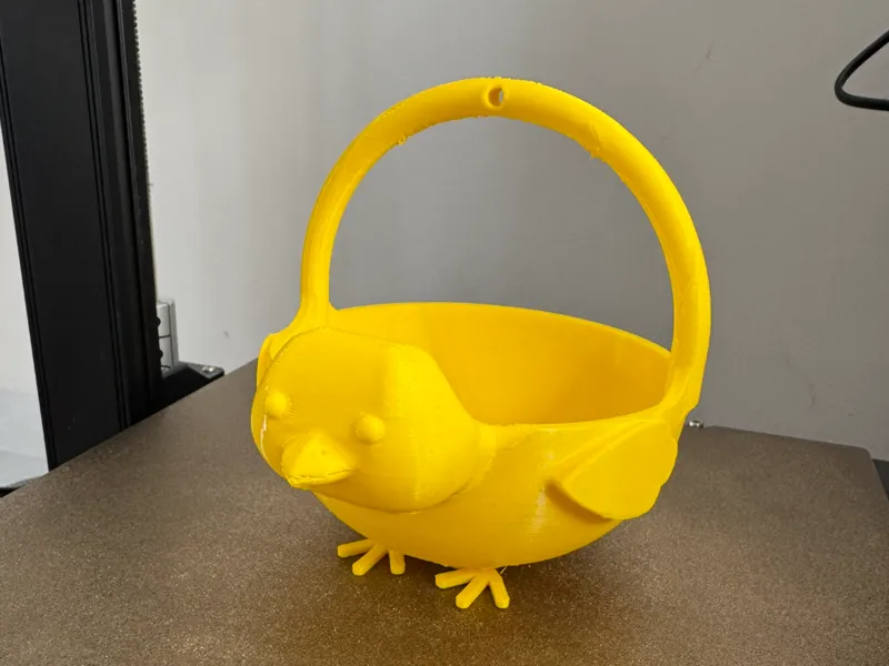 Easter Chicken Basket