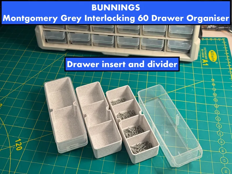 Bunnings Montgomery Parts Drawer inserts