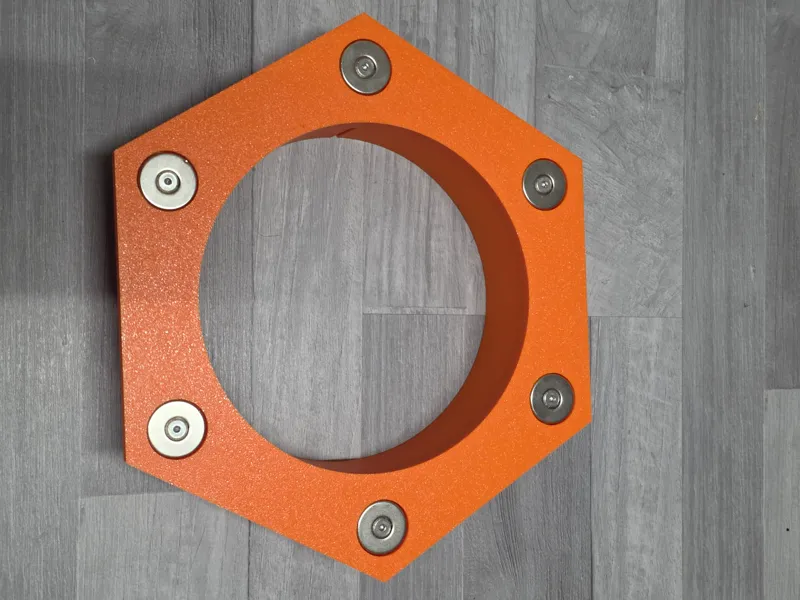 Tecalor THZ - Luftanschluss 160mm Flansch Rücks.