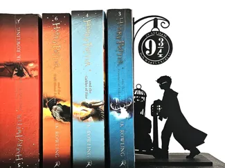 Bookend inspiredfrom Harry P Platform 9 3/4 NOCOM
