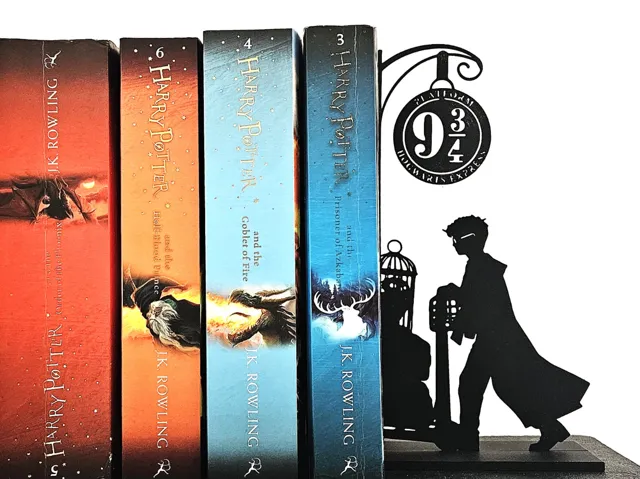 Bookend inspiredfrom Harry P Platform 9 3/4 NOCOM