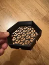 Whole honeycomb with pattern