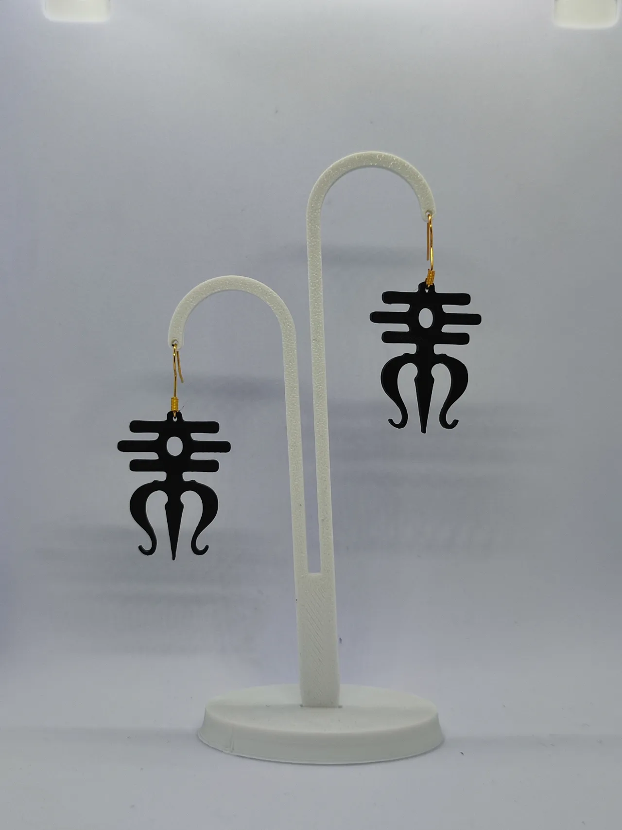 Pendientes Trishul Sagrado view 2