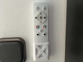 LED Remote Wall Mount Holder