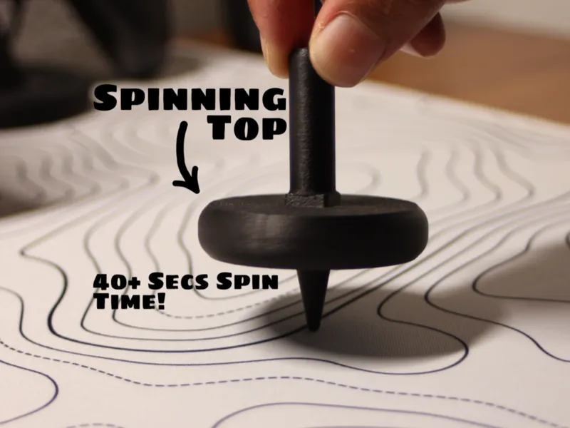 Spinning Top - 40+ Seconds!