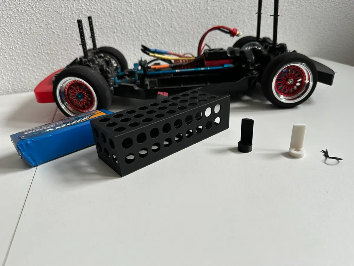 Set D'extension Pour Carrosserie Tamiya – Rallonges De Plots 5,5 Mm (4 Pièces)