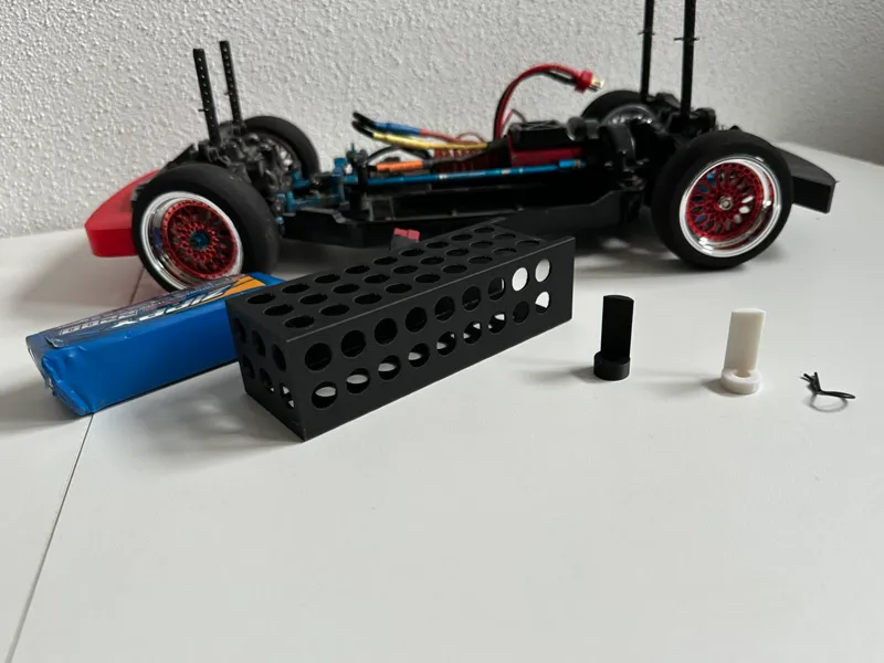 Tamiya TT02 TT-02 Battery Akku Halter