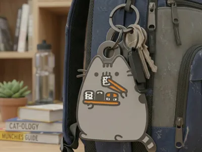 Pusheen Sushi Munchies Keychain / Backpack Charm