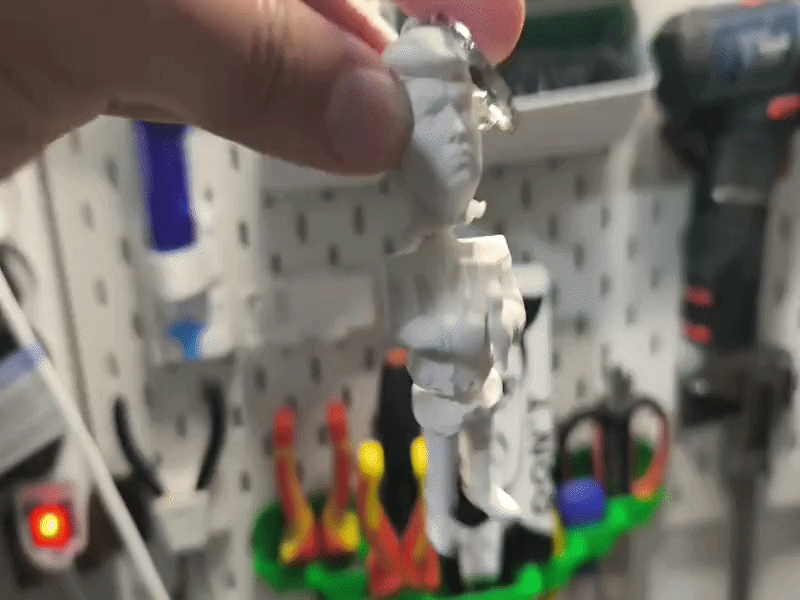 Flexi Trump Keychain