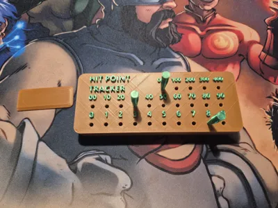 RPG Hit Point HP tracker