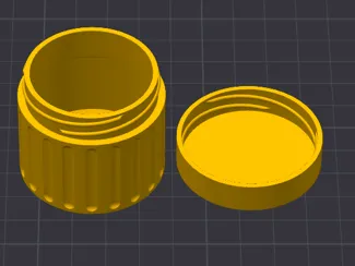 Jar with screw lid
